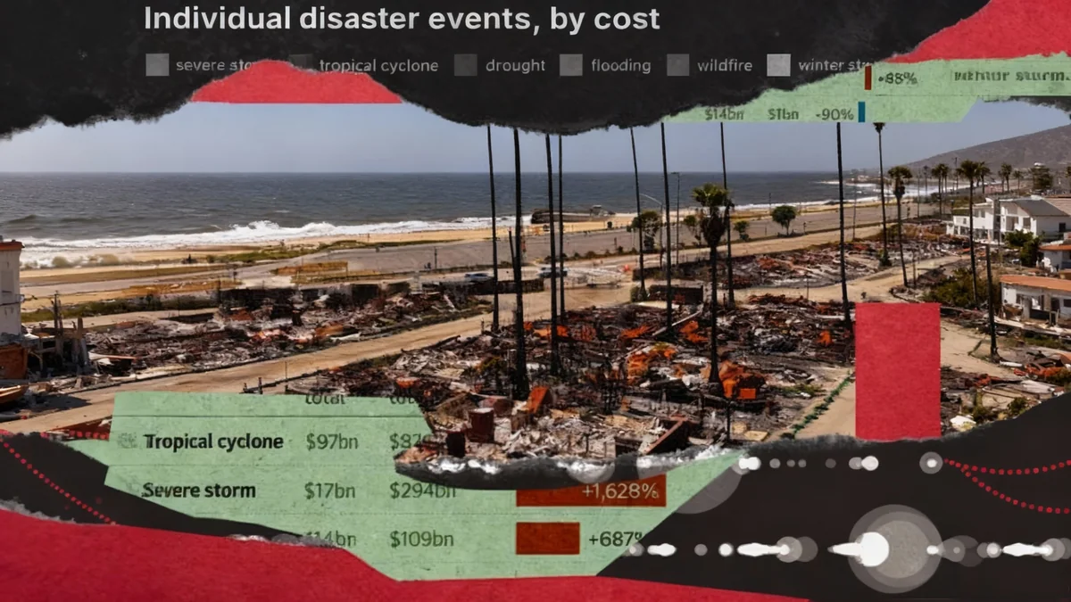États-Unis : un coût record de 101 milliards de dollars pour les catastrophes climatiques