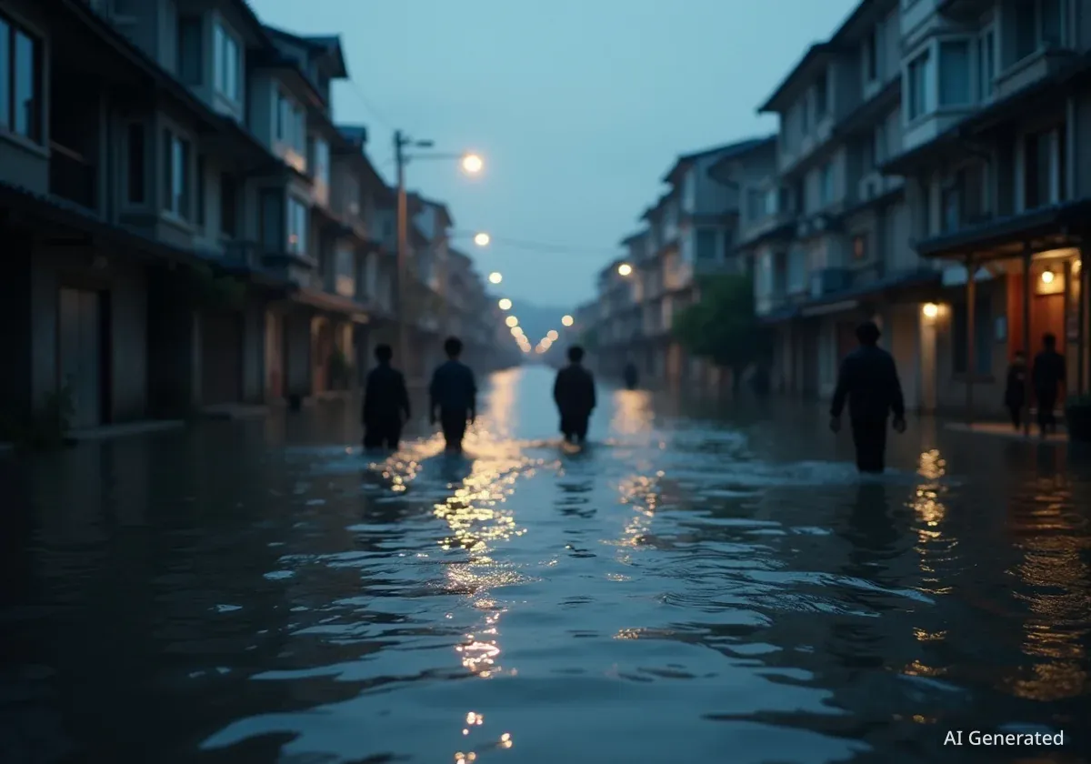 Montée des eaux et villes côtières en Chine menacées