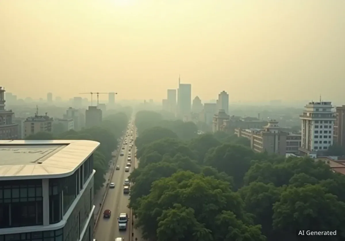 Inde: Lutter contre la chaleur urbaine et la pollution atmosphérique