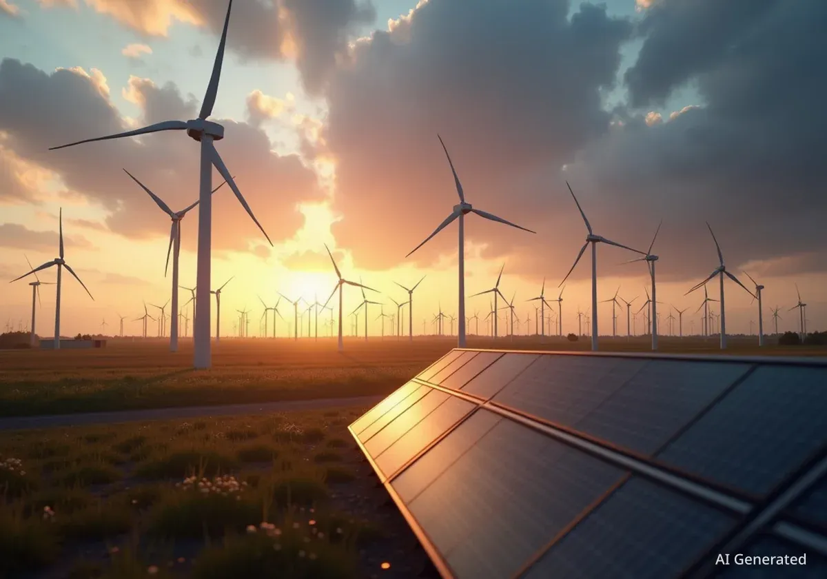 Énergies renouvelables : une croissance record mais insuffisante face aux objectifs climatiques