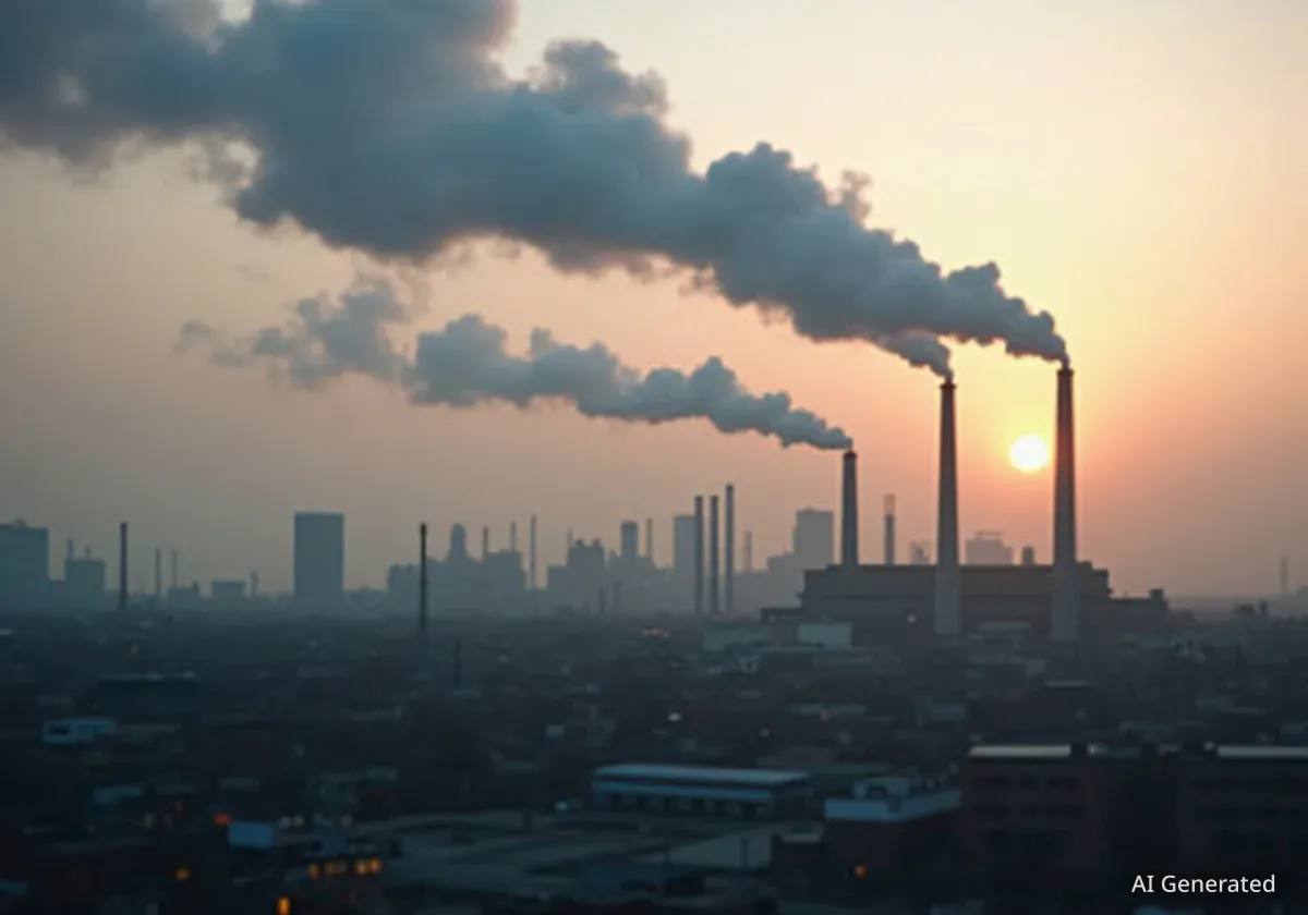 Gaz à effet de serre : des concentrations record en 2024 selon l'OMM