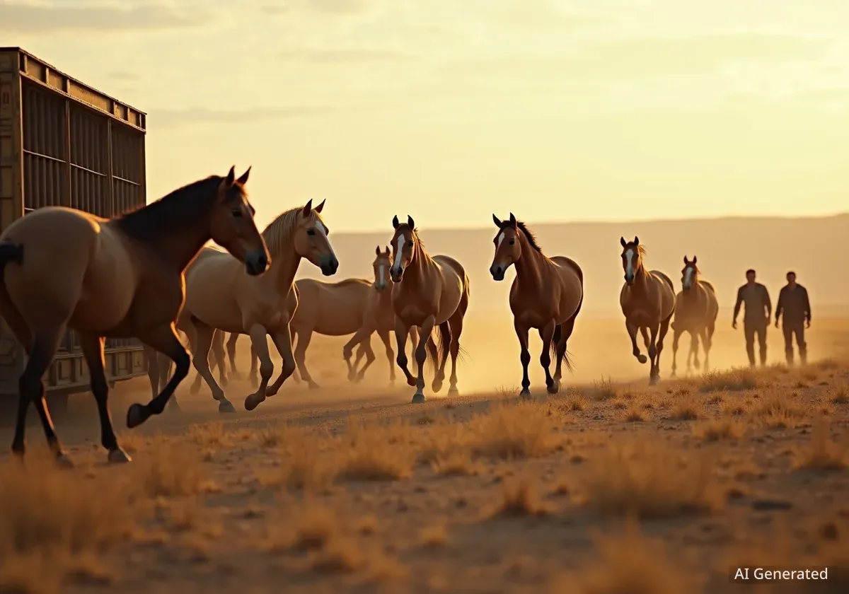 Le cheval de Przewalski fait son retour dans les steppes du Kazakhstan