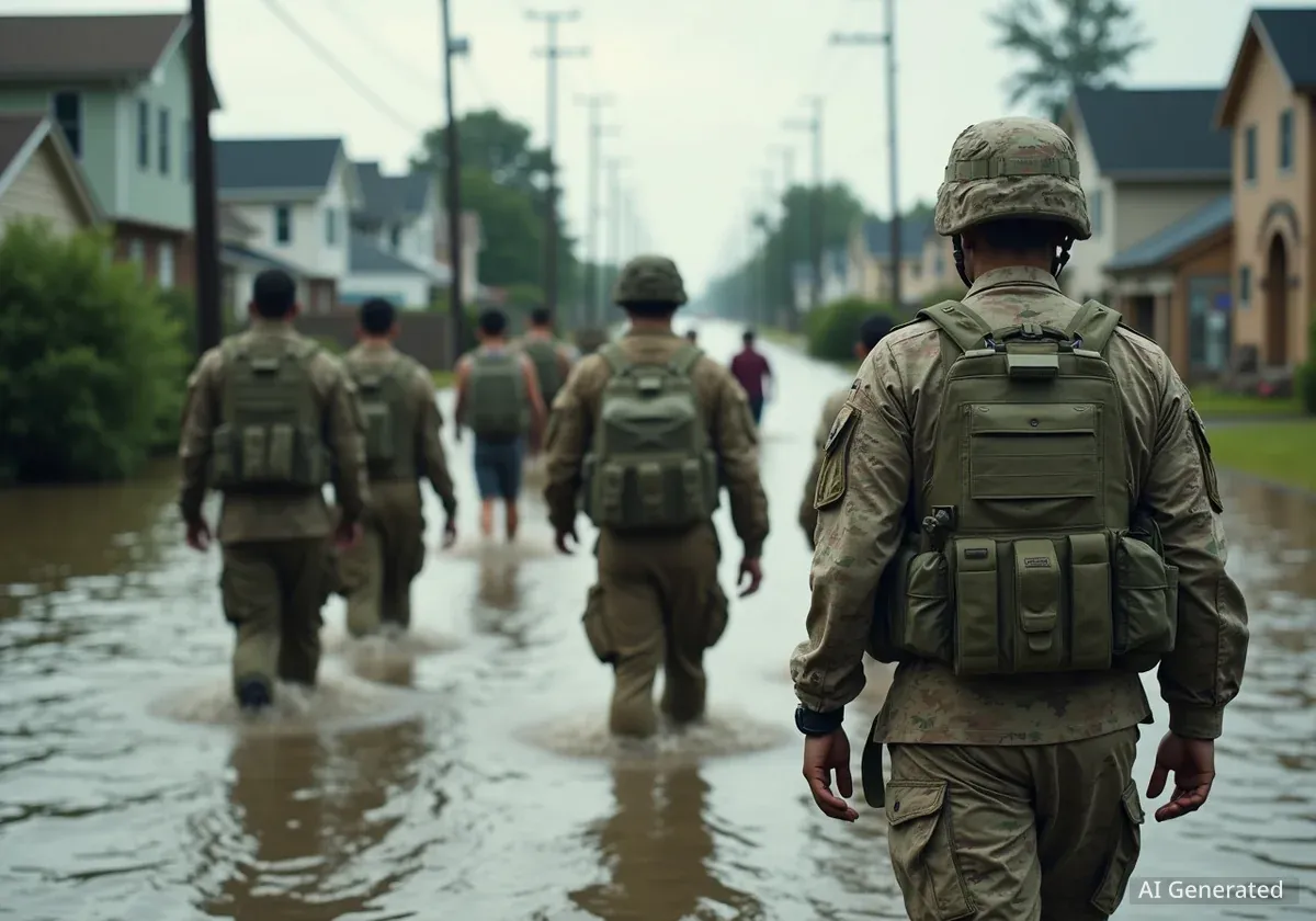 Le fardeau croissant des catastrophes pour la Garde Nationale