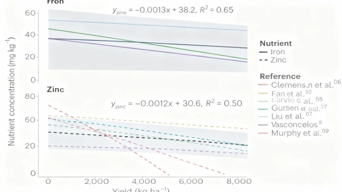 Changement climatique et valeur nutritive des cultures