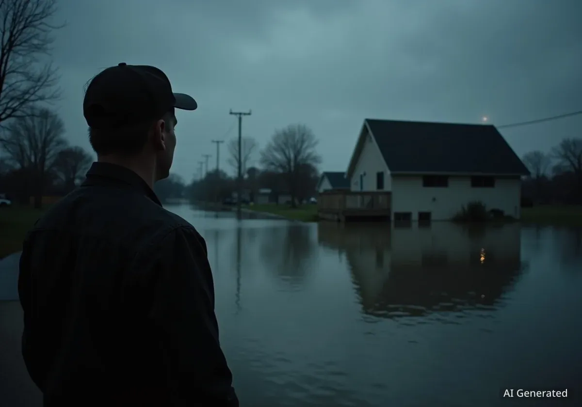 Le changement climatique menace l'accession à la propriété en Iowa