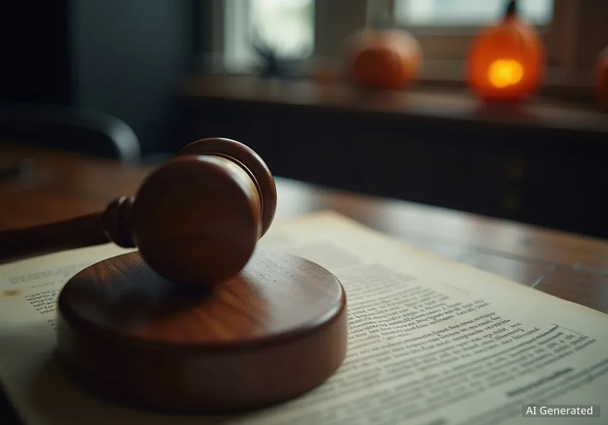 Juge du Maryland critiqué pour une exposition d'Halloween