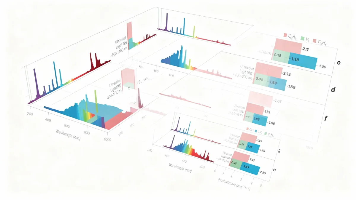 La lumière transforme les gaz à effet de serre en produits utiles