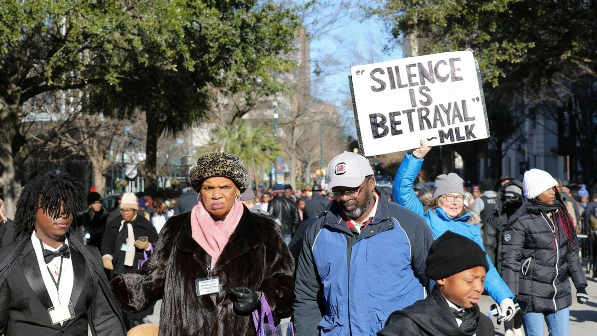 Hommage à Martin Luther King Jr. dans un climat tendu